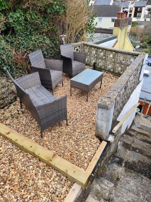 Fishermen'S Cottage With Log Burner, 2 Bathrooms & Sea Views From Garden Terraces Mumbles Exterior foto
