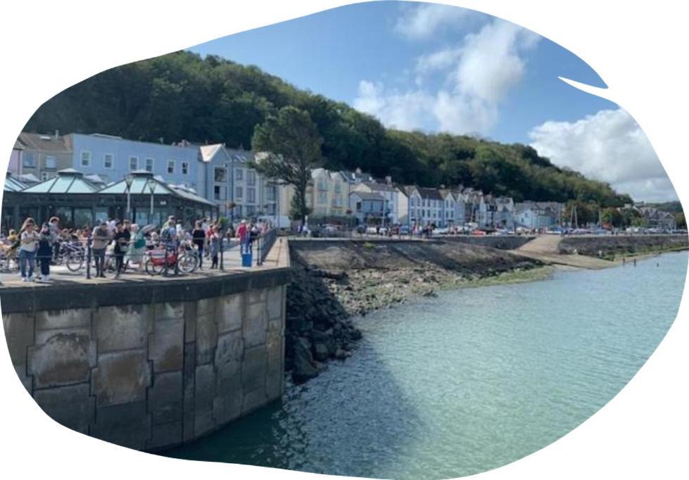 Fishermen'S Cottage With Log Burner, 2 Bathrooms & Sea Views From Garden Terraces Mumbles Exterior foto